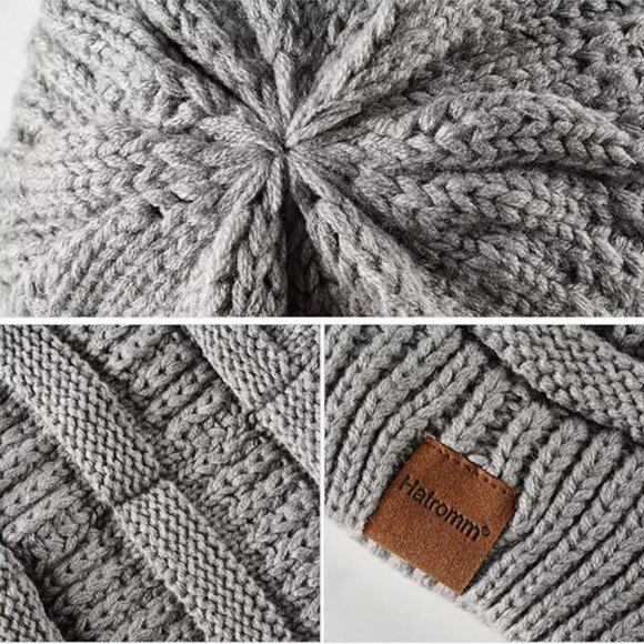 3 Pack Women\'s Winter Hats Slouchy Beanies Oversized Knit Warm Hats